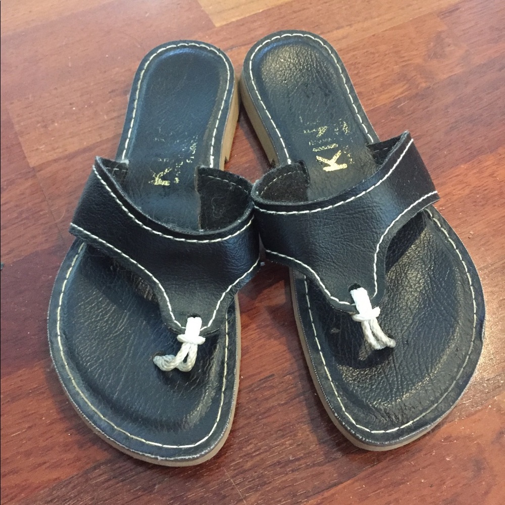 Black Kino Sandals